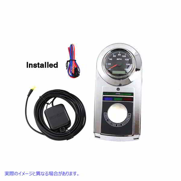 39-0130 クローム スピードメーター アダプター リング キット 取寄せ Vツイン Chrome Speedometer Adapter Ring Kit (検索用／
