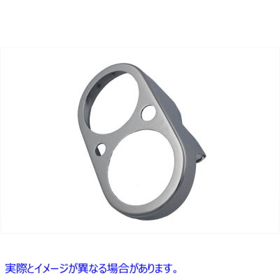 39-0139  取寄せ Vツイン Chrome Speedometer and Tachometer Housing (検索用／92074-73