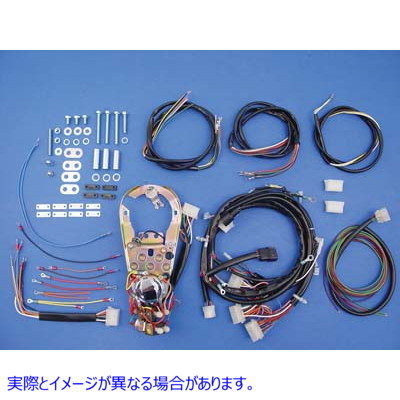39-0191 5 ライト ダッシュ ベース ワイヤリング ハーネス アセンブリ 取寄せ Vツイン 5 Light Dash Base Wiring Harness Assemb