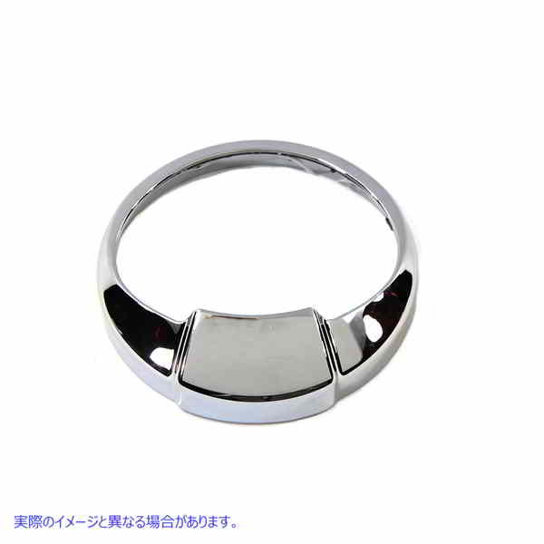 39-0223 クローム 3.75 インチ スピードメーター バイザー 取寄せ Vツイン Chrome 3.75 inch Speedometer Visor (検索用／74662-