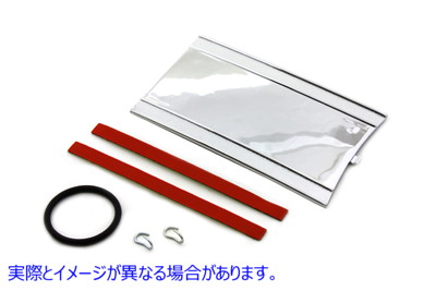 39-0343  取寄せ Vツイン Tank Trim Panel Chrome (検索用／61142-82