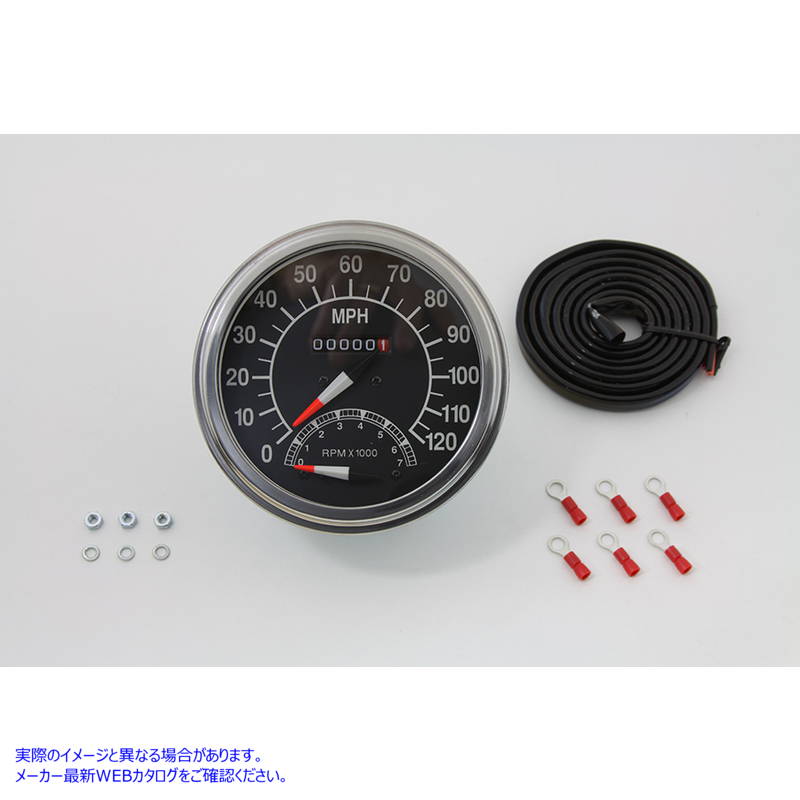 39-0387 2:1比率のスピードメーターとタコメーター 取寄せ Vツイン Speedometer with 2:1 Ratio and Tachometer (検索用／