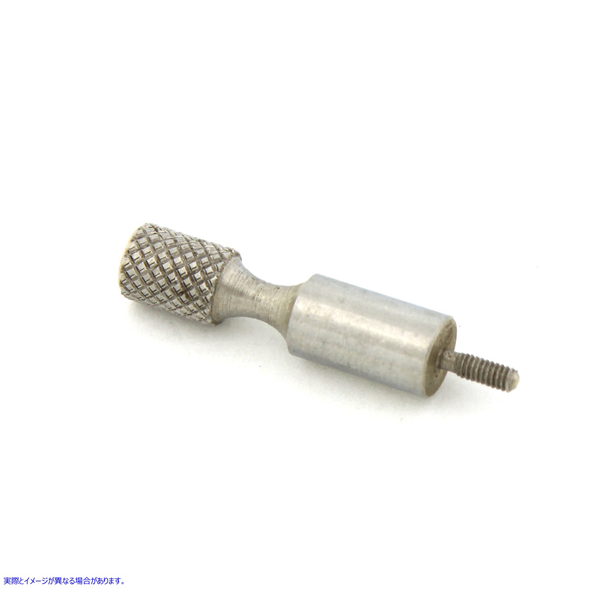 39-0406 ローレットステンレススチール製スピードメーターリセットノブ 取寄せ Vツイン Knurled Stainless Steel Speedometer Re