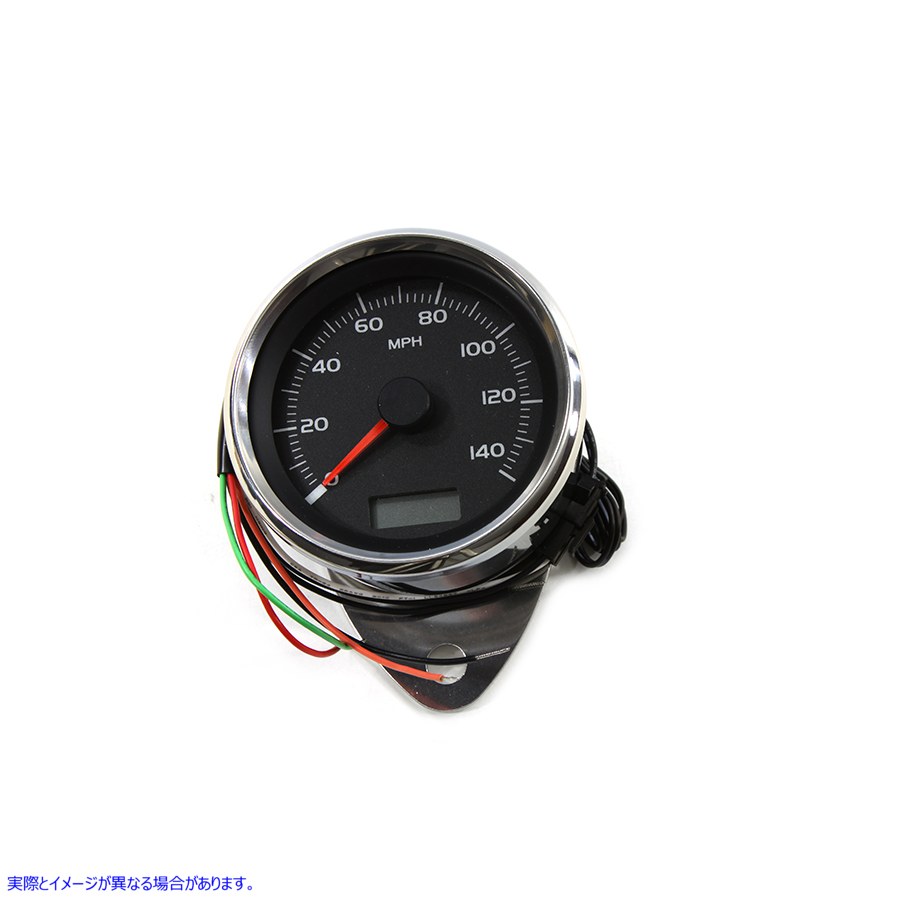39-0789 80mm ミニ電子スピードメーター 取寄せ Vツイン 80mm Mini Electronic Speedometer (検索用／