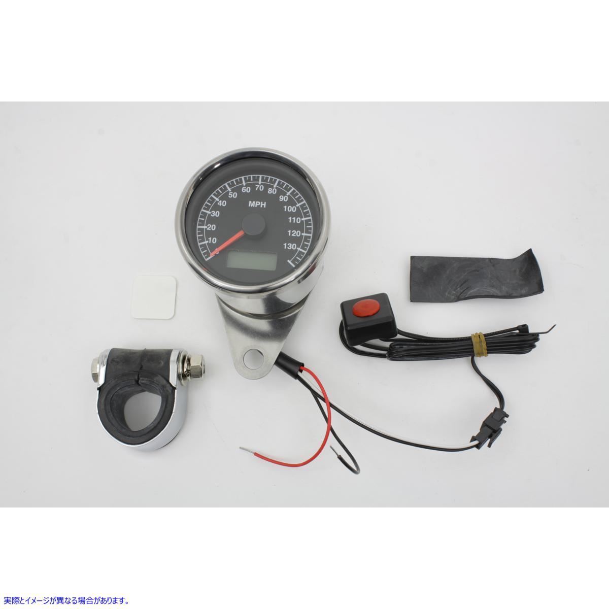 39-0859 電子スピードメーター 2240:60 取寄せ Vツイン Electronic Speedometer 2240:60 (検索用／