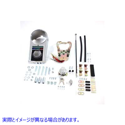 39-0972 クロームキャストダッシュカバーキット（スピードメーターなし） 取寄せ Vツイン Chrome Cast Dash Cover Kit without S
