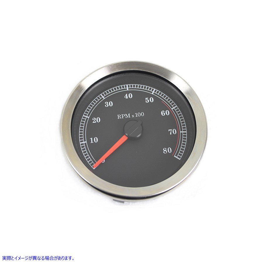 39-0984 4インチ ブラック 電子タコメーター 取寄せ Vツイン 4 inch Black Electronic Tachometer (検索用／
