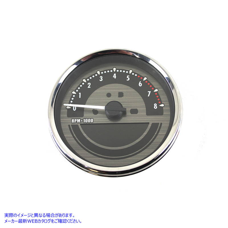 39-1128 AEE 5 インチ ダコタ スタイル スピードメーター ブラック 取寄せ Vツイン AEE 5 inch Dakota Style Speedometer Black