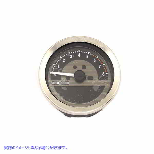39-1130 AEE 4 インチ ダコタ スタイル スピードメーターとタコメーター ブラック 取寄せ Vツイン AEE 4 inch Dakota Style Spee