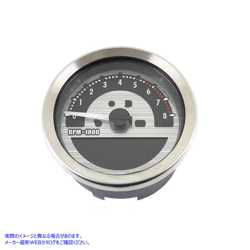 39-1131 AEE 4 インチ ダコタ スタイル スピードメーターとタコメーター シルバー 取寄せ Vツイン AEE 4 inch Dakota Style Spee