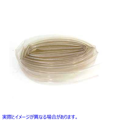 40-0021 編組ケーブル熱収縮チューブ ロール 3/4 インチ x 10 フィート 取寄せ Vツイン Braided Cable Heat Shrink Tubing Roll
