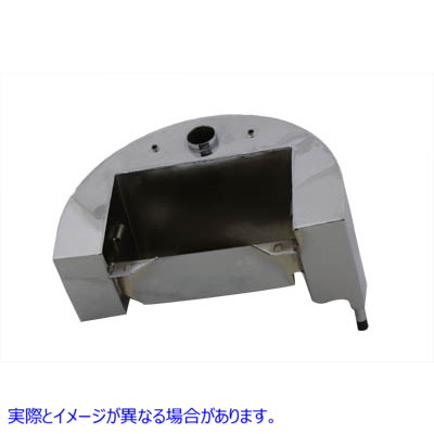 40-0025 センターフィルオイルタンククローム 取寄せ Vツイン Center Fill Oil Tank Chrome (検索用／