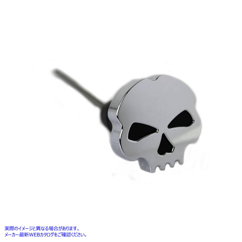 40-0059 オイルタンク ディップスティック クローム 取寄せ Vツイン Oil Tank Dipstick Chrome (検索用／