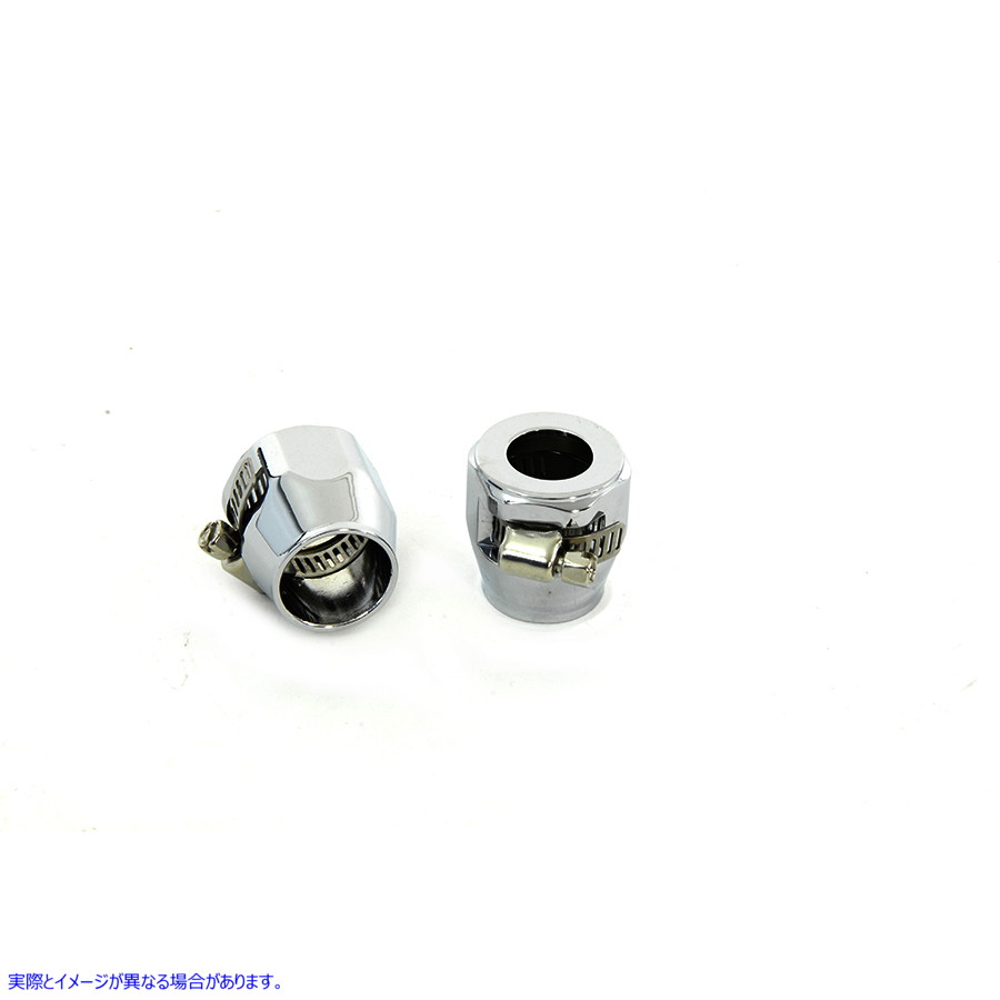 40-0220 ヘックスクロームエコノシールホースエンドセット 取寄せ Vツイン Hex Chrome Econo Seal Hose End Set (検索用／