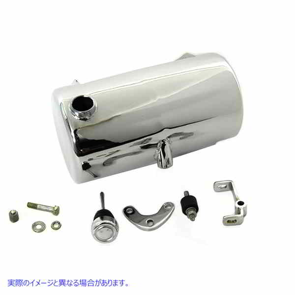 40-0232 クロームラウンドオイルタンクサイドフィル 取寄せ Vツイン Chrome Round Oil Tank Side Fill (検索用／