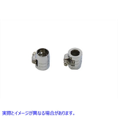 40-0249 スムーズクロームエコノシールホースエンド 取寄せ Vツイン Smooth Chrome Econo Seal Hose End (検索用／