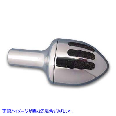40-0345 クロムビレットシングルブリーザーキャニスター 取寄せ Vツイン Chrome Billet Single Breather Canister (検索用／