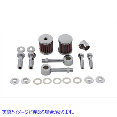 40-0451 シフトン デュアル ブリーザー キット 取寄せ Vツイン Sifton Dual Breather Kit (検索用／