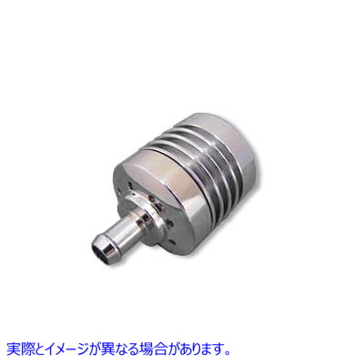 40-0457 通気口付きブリーザーキャニスター クローム 取寄せ Vツイン Vented Breather Canister Chrome (検索用／