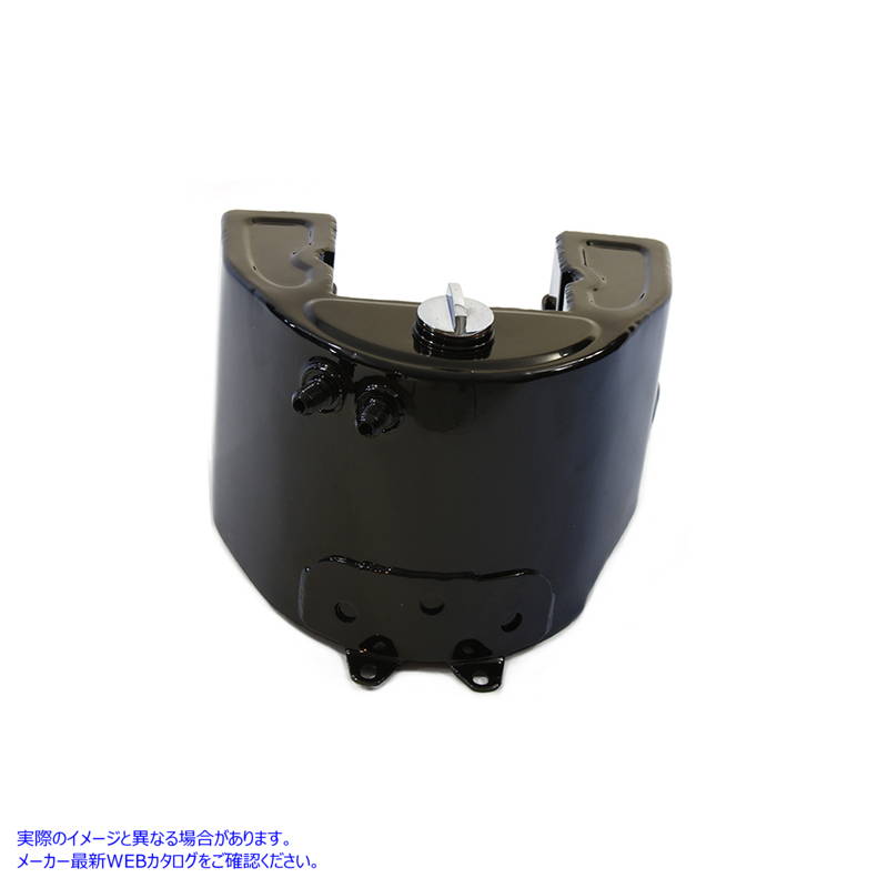 40-0473 【廃番】 レプリカブラックオイルタンク 取寄せ Vツイン Replica Black Oil Tank (検索用／