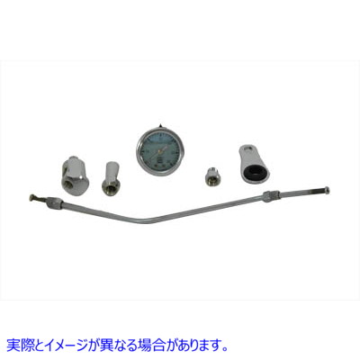 40-0576 ロッカーボックスマウントオイルゲージキット 取寄せ Vツイン Rocker Box Mounted Oil Gauge Kit (検索用／