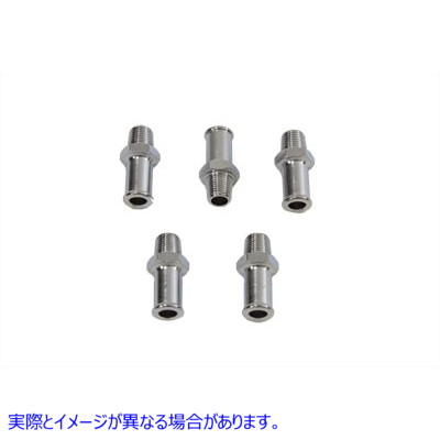 40-0581 キャブレターベントフィッティングストレート 取寄せ Vツイン Carburetor Vent Fitting Straight (検索用／ Gardner-Wes