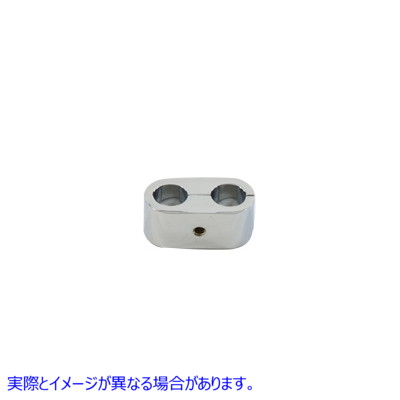 40-0795 クロムオイルラインセパレーター 取寄せ Vツイン Chrome Oil Line Separator (検索用／91333-06