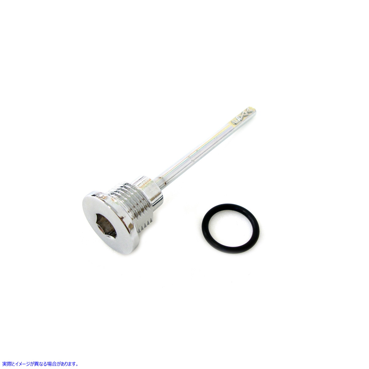 40-0932 クロームトランスミッションディップスティック 取寄せ Vツイン Chrome Transmission Dipstick (検索用／37065-06