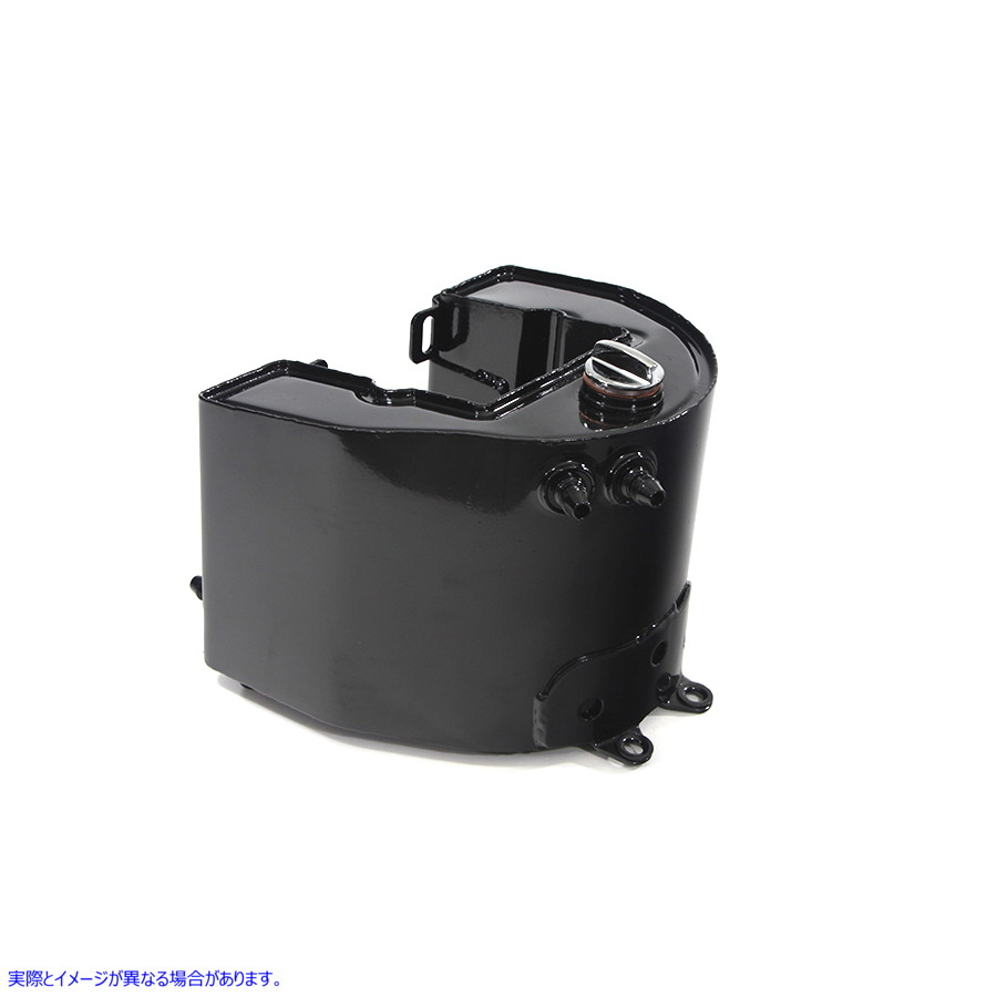 40-0996 レプリカブラックオイルタンク 取寄せ Vツイン Replica Black Oil Tank (検索用／62504-58