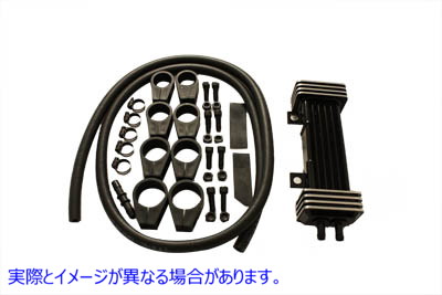 40-1525 【廃番】 Sifton スリムライン 6 列オイルクーラー縦置きスタイル 取寄せ Vツイン Sifton Slim Line 6 Row Oil Cooler V