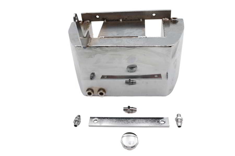 40-2017 取寄せ Vツイン Factory Sample Electric Start Oil Tank Chrome (検索用／)