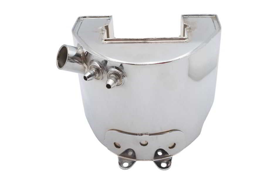 40-2018 取寄せ Vツイン Factory Sample Replica Chrome Oil Tank (検索用／)