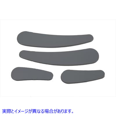 42-0038 フレームカバートリムセット スムース 取寄せ Vツイン Frame Cover Trim Set Smooth (検索用／47300-88T