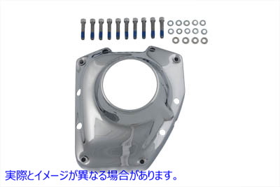 42-0121 クロームカムカバー 取寄せ Vツイン Chrome Cam Cover (検索用／