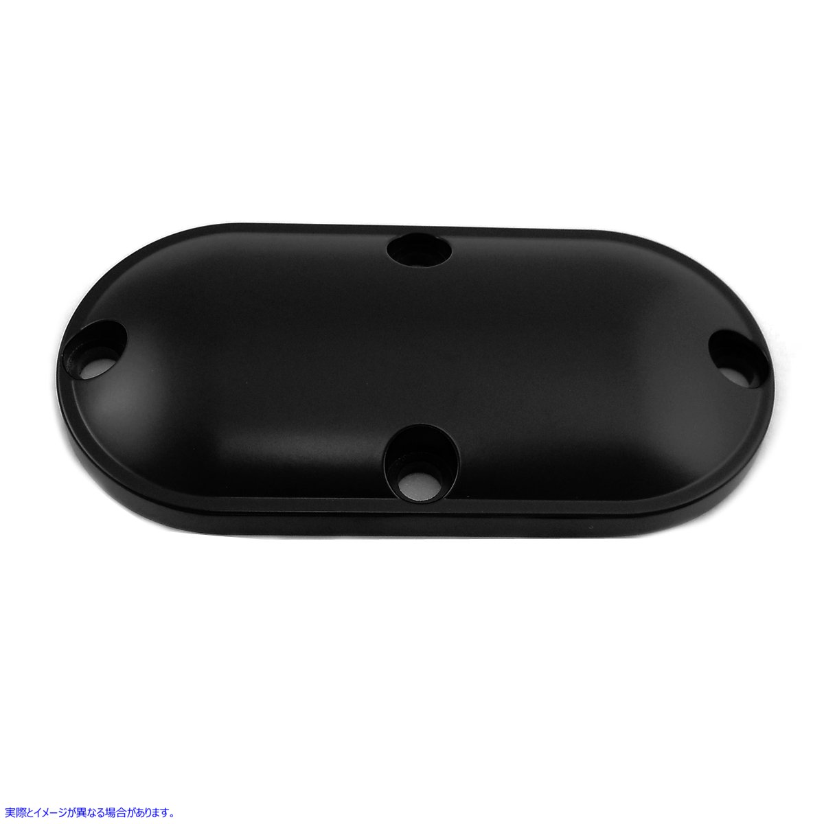 42-0187 黒の滑らかな検査カバー 取寄せ Vツイン Black Smooth Inspection Cover (検索用／60564-80