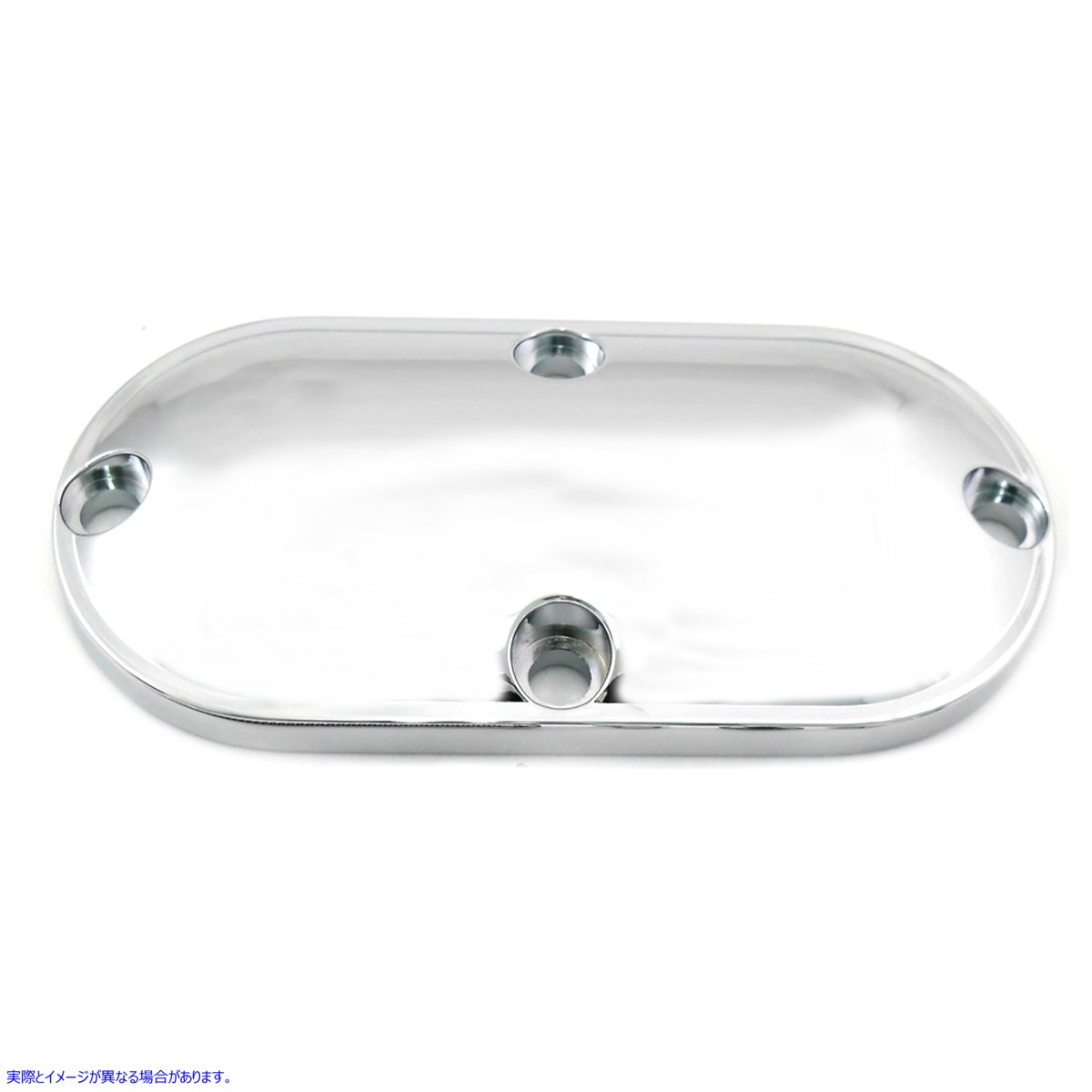 42-0188 クロームスムース検査カバー 取寄せ Vツイン Chrome Smooth Inspection Cover (検索用／