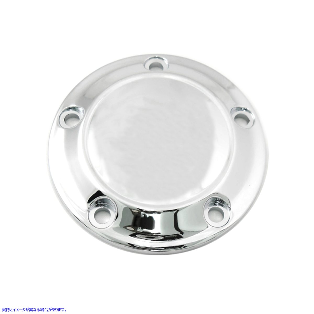 42-0196 クローム5穴スムーズイグニッションシステムカバー 取寄せ Vツイン Chrome 5-Hole Smooth Ignition System Cover (検索