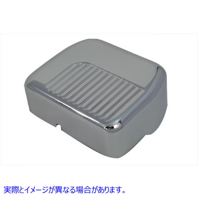 42-0215 クロームフィン付きパンヘッドスタイルコイルカバー 取寄せ Vツイン Chrome Finned Panhead Style Coil Cover (検索用／