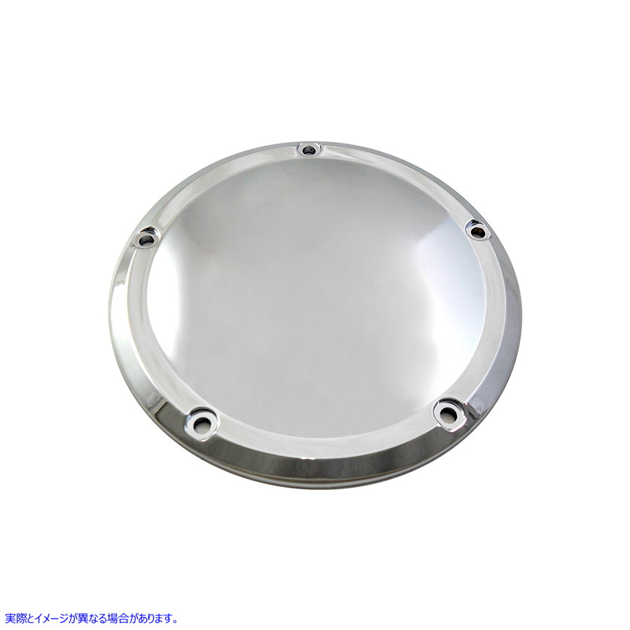 42-0223 M8 クローム スムース ダービー カバー 取寄せ Vツイン M8 Chrome Smooth Derby Cover (検索用／25700388