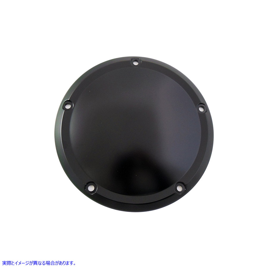 42-0224 M8 マットブラック スムース ダービー カバー 取寄せ Vツイン M8 Matte Black Smooth Derby Cover (検索用／25700477