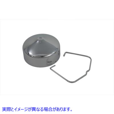 42-0301 クロームディストリビューターカバーキット 取寄せ Vツイン Chrome Distributor Cover Kit (検索用／32589-36