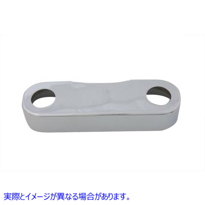 42-0308 ロアフォークステムカバー クローム 取寄せ Vツイン Lower Fork Stem Cover Chrome (検索用／45751-71A