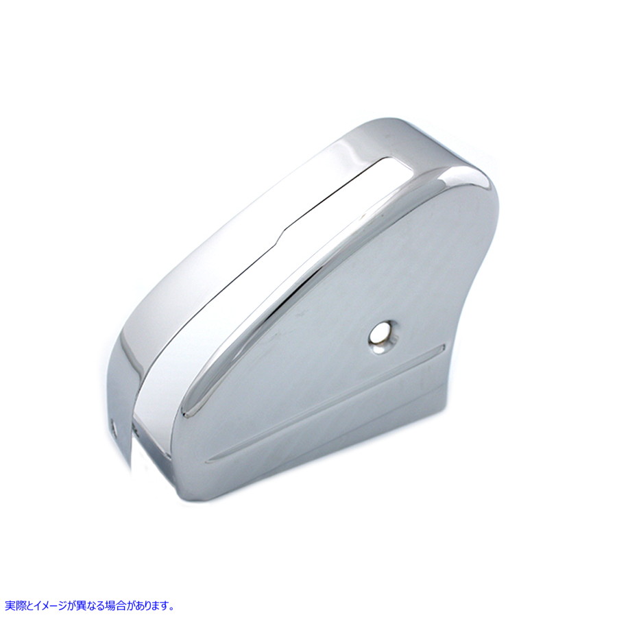 42-0320 レプリカクロームフットシフターレバーカバー 取寄せ Vツイン Replica Chrome Foot Shifter Lever Cover (検索用／33644