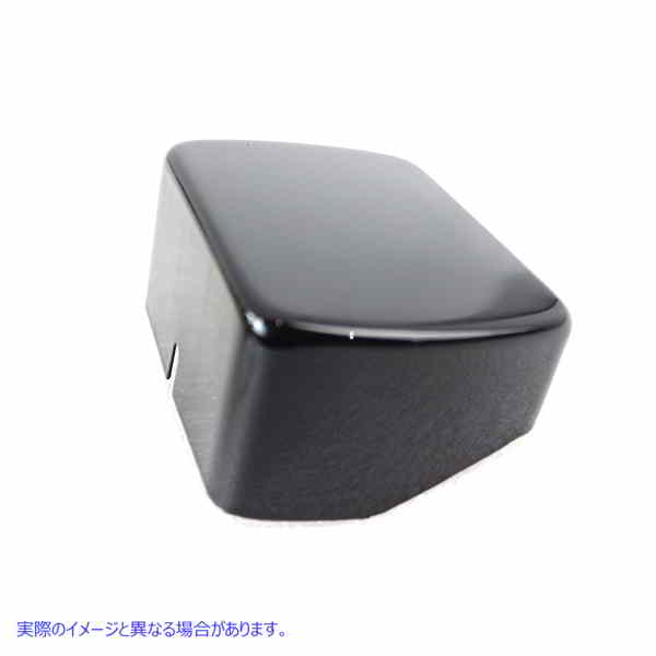42-0490 滑らかな黒いコイルカバー 取寄せ Vツイン Smooth Black Coil Cover (検索用／