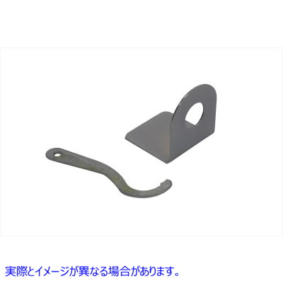 42-0525 クロームスイッチブラケット レンチ付 取寄せ Vツイン Chrome Switch Bracket with Wrench (検索用／