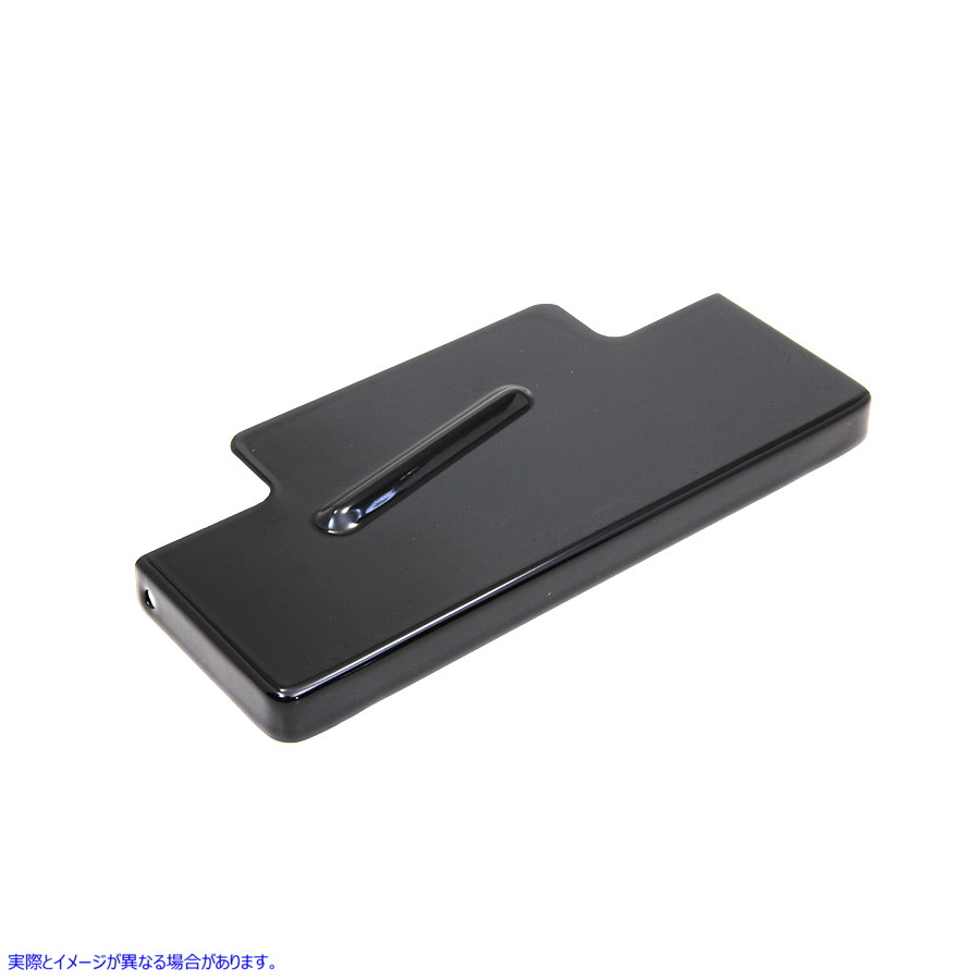 42-0568 バッテリートップカバー ブラック 取寄せ Vツイン Battery Top Cover Black (検索用／66368-97