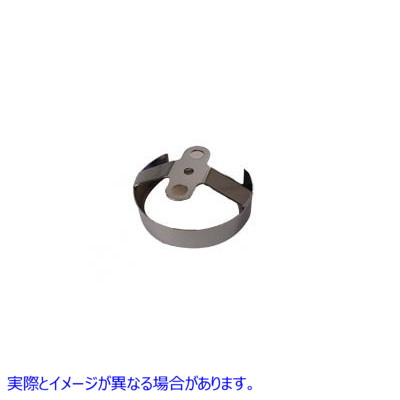 42-0588 滑らかな丸いホーンカバー 取寄せ Vツイン Smooth Round Horn Cover (検索用／68189-07
