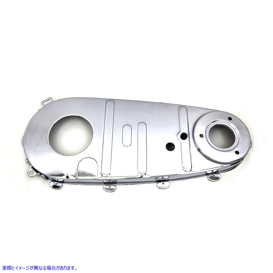 42-0621 クロームインナープライマリーカバー 取寄せ Vツイン Chrome Inner Primary Cover (検索用／ Paughco 752