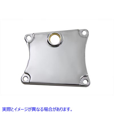 42-0629 点検カバー クローム 取寄せ Vツイン Inspection Cover Chrome (検索用／60642-82