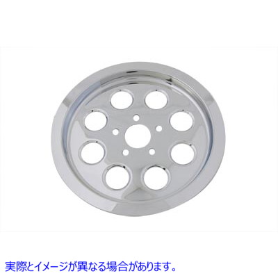 42-0660 アウタープーリーカバー 70歯 クローム 取寄せ Vツイン Outer Pulley Cover 70 Tooth Chrome (検索用／91733-85